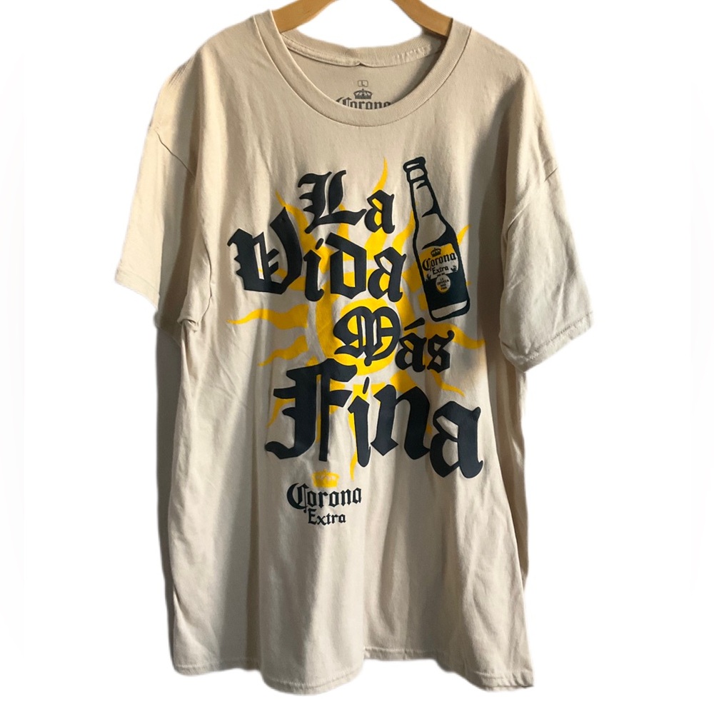 Corona Beer Spanish Text Unisex T-Shirt, L